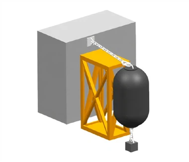 Gumeni blatobran za podmornicu