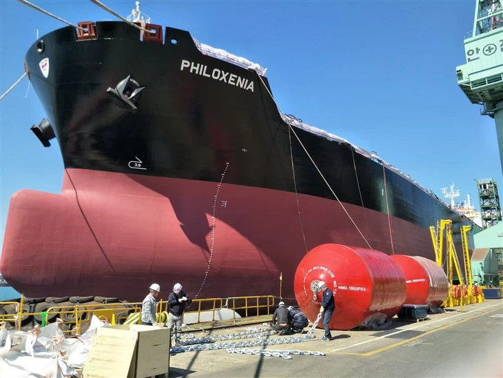 High Energy Absorption EVA Foam Filled Fender